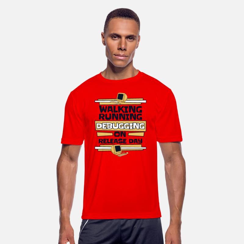 Walking Running Debugging Release Day Software