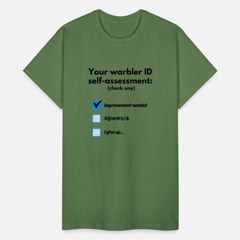 Warbler ID Performance Assessment Birder Humor