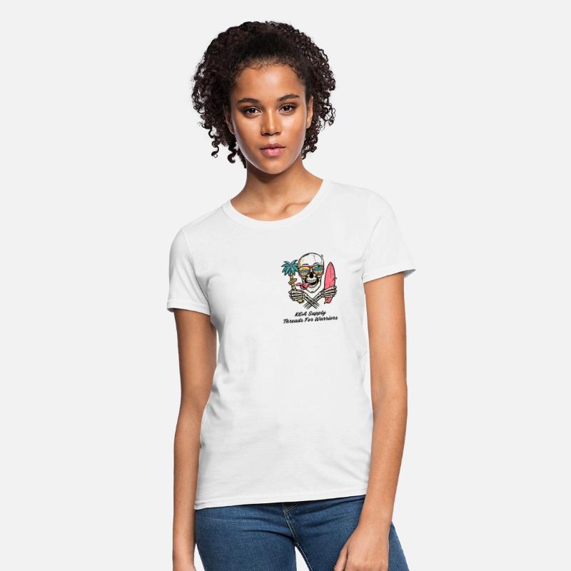 Waves Not Feelings | Surf Skull Beach Chaos Design