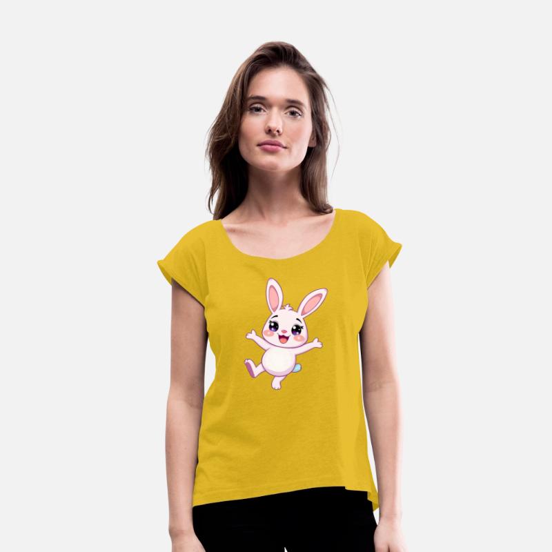 Whimsical Bunny with Sparkling Eyes