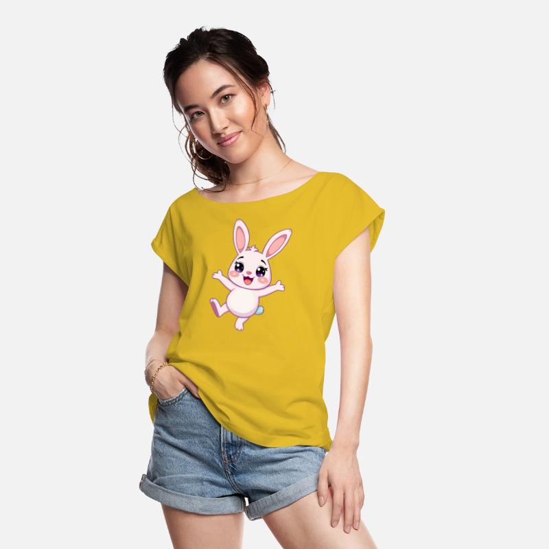 Whimsical Bunny with Sparkling Eyes