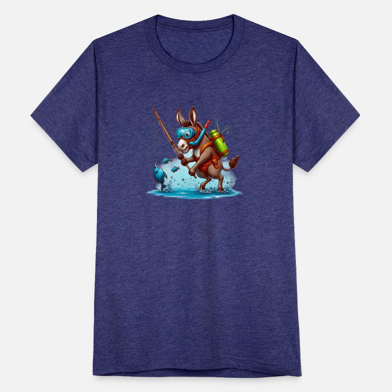 Whimsical Donkey Adventures: Snorkeling and Fishin