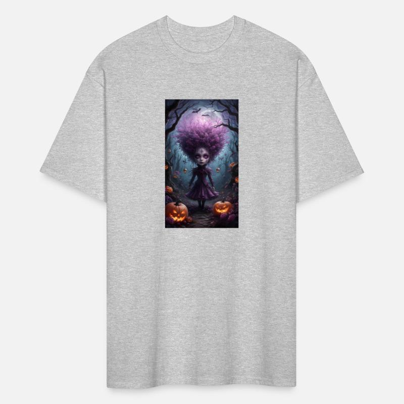 Whimsical Gothic Doll in Enchanted Forest