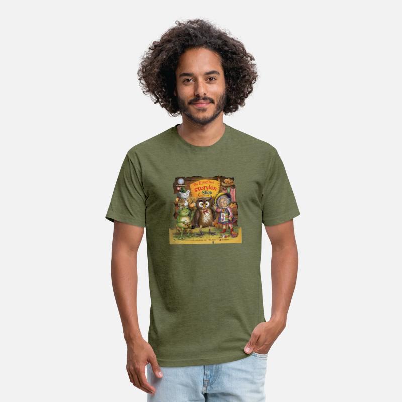 Whimsical Vintage Toy Shop T-Shirt Design "cat"