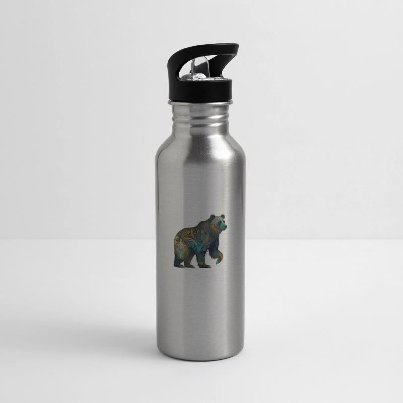 Wild Bear Watercolor Colorful Nature Outdoor 1