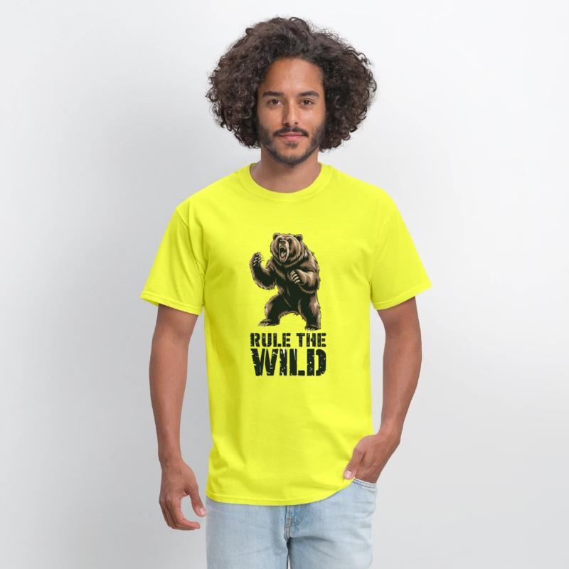 Wild Dominance: Roaring Grizzly Power