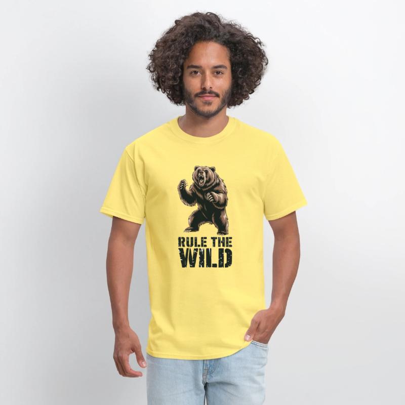 Wild Dominance: Roaring Grizzly Power
