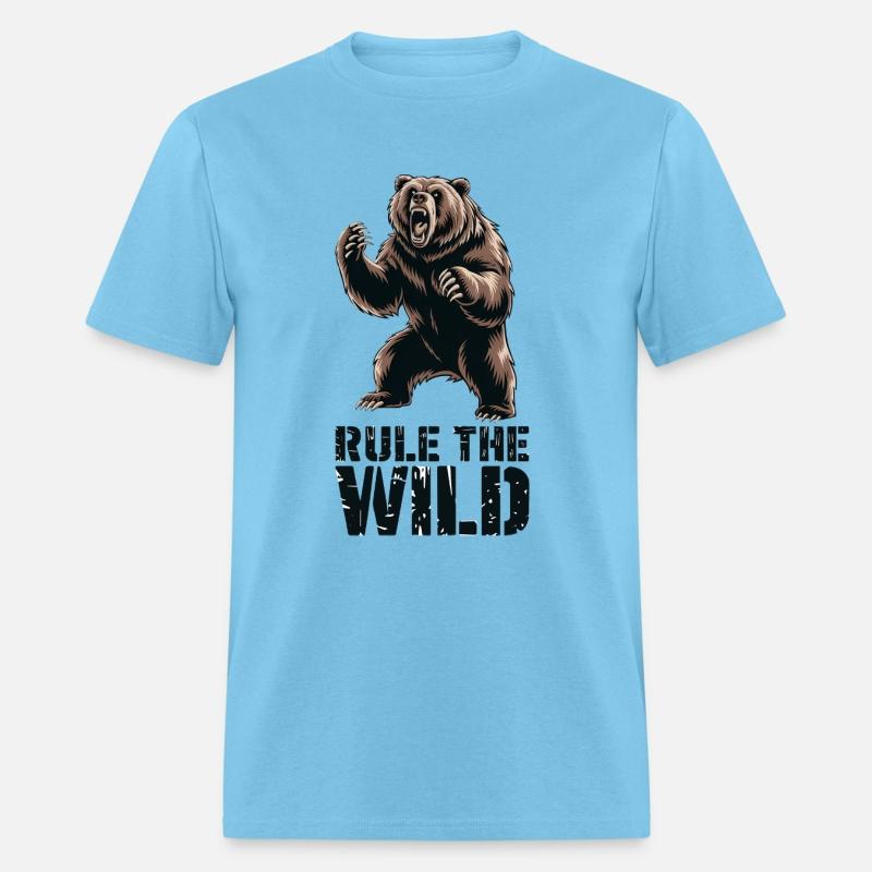 Wild Dominance: Roaring Grizzly Power