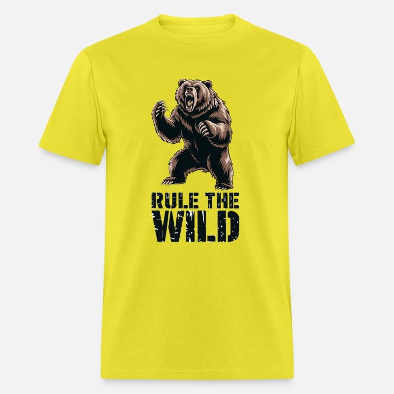 Wild Dominance: Roaring Grizzly Power