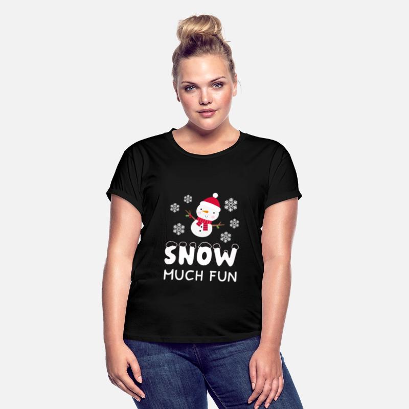 Winter Snow Much Fun Snowman