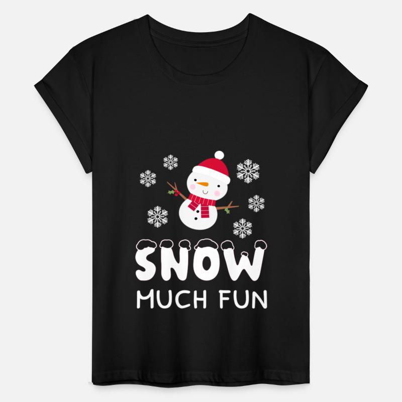 Winter Snow Much Fun Snowman