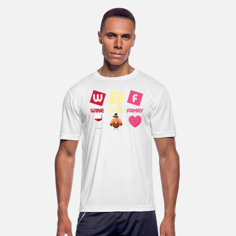 WTF Wine Turkey Family Thanksgiving Dinner Food