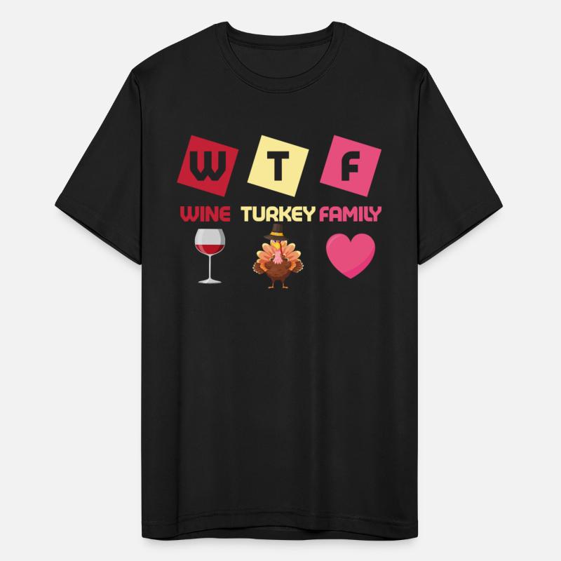WTF Wine Turkey Family Thanksgiving Dinner Food