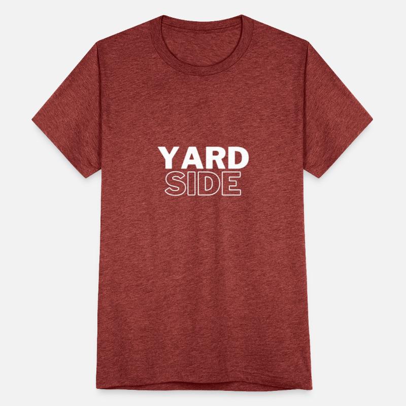 YardSide font logo black white color