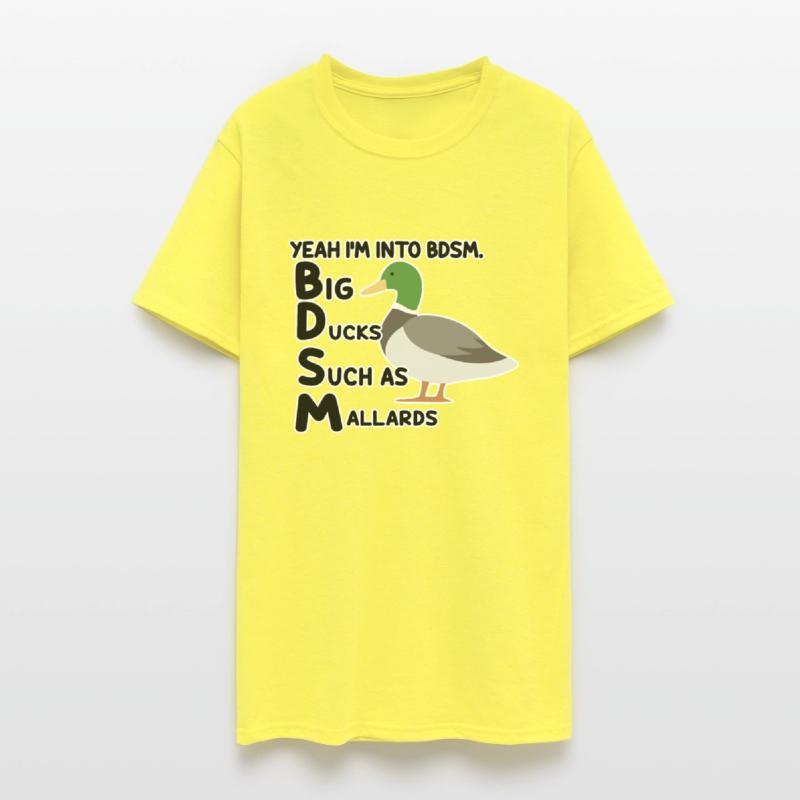 yeah i'm into bdsm big ducks such as mallards