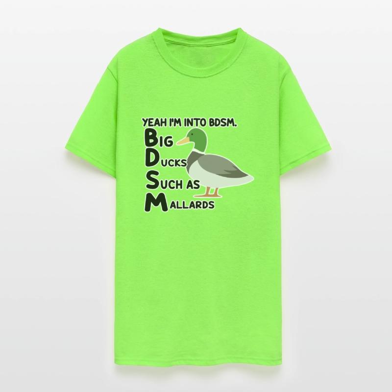 yeah i'm into bdsm big ducks such as mallards