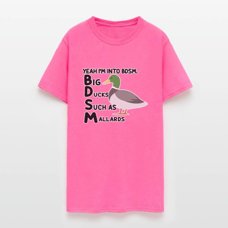 yeah i'm into bdsm big ducks such as mallards