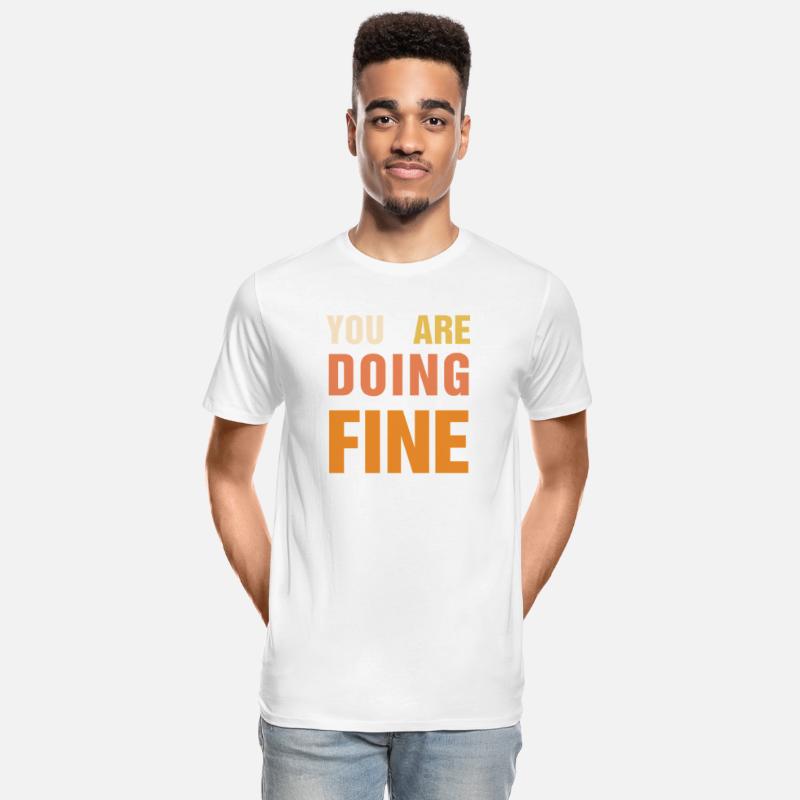 You Are Doing Fine – Uplifting Message Design