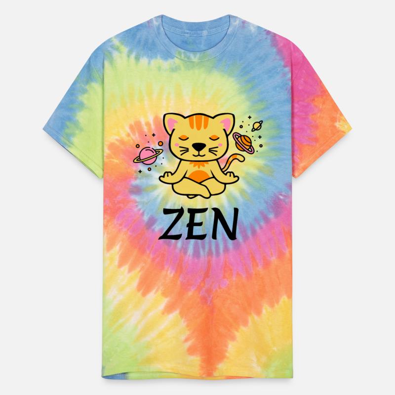 zen yoga cat space meditation sport training