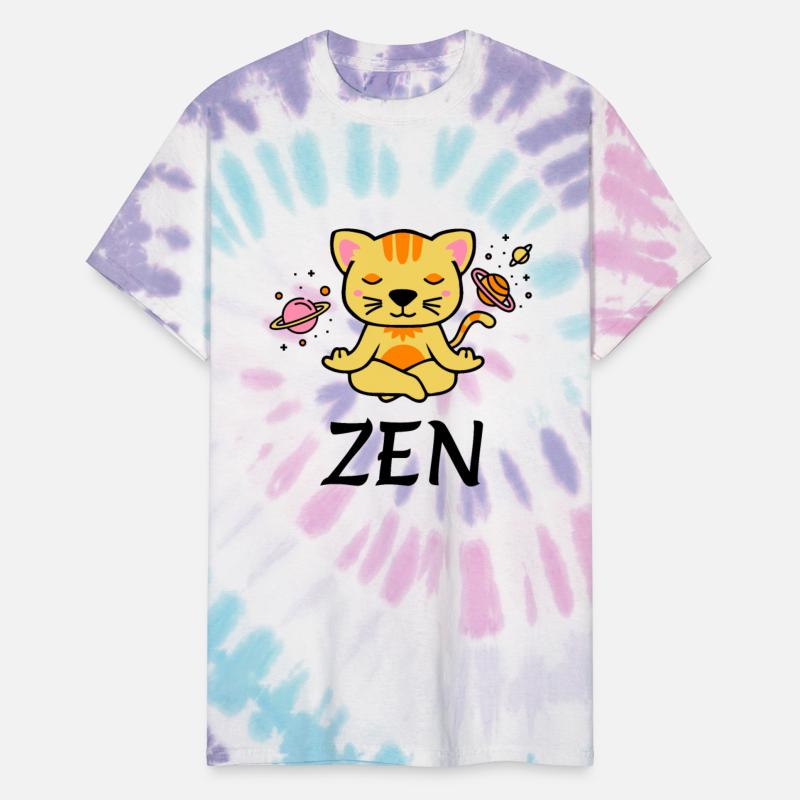 zen yoga cat space meditation sport training